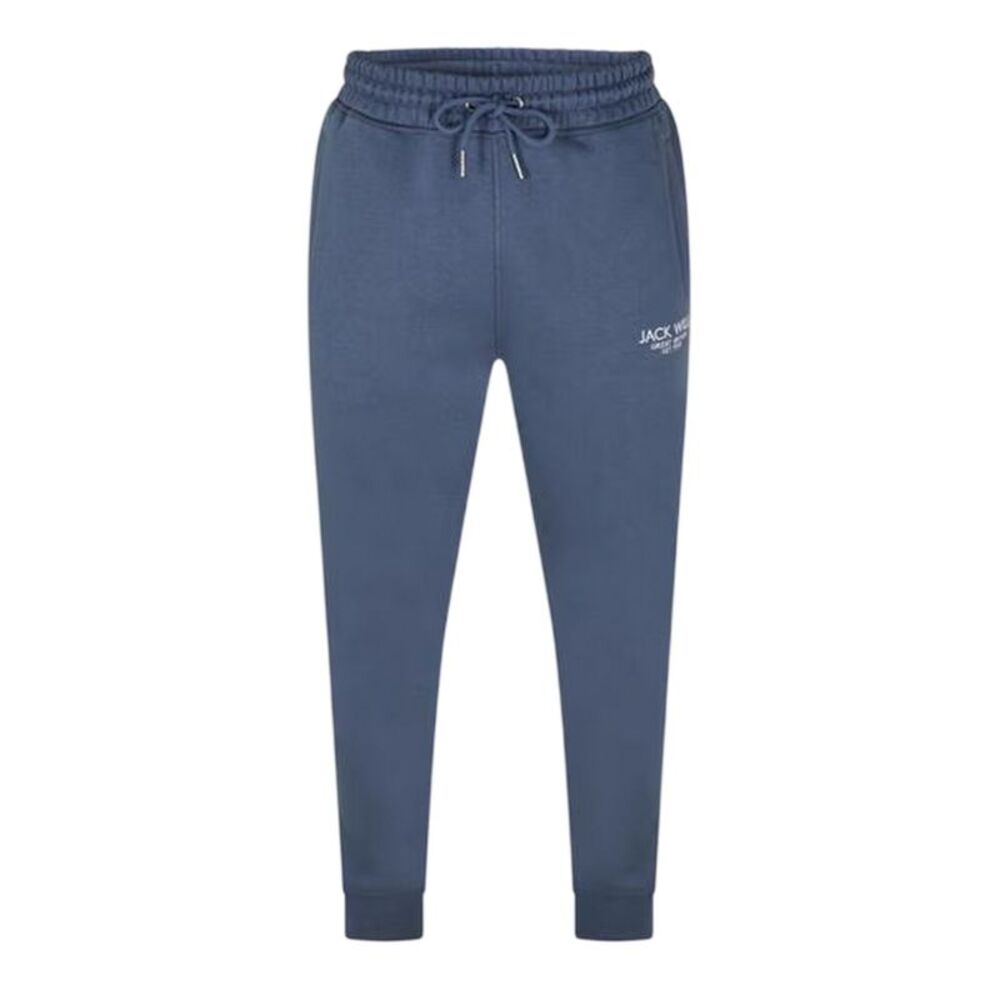 Jack Wills Mens Haydor Cotton Logo Joggers / Indigo